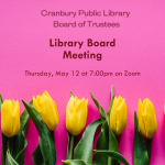 May Board Meeting